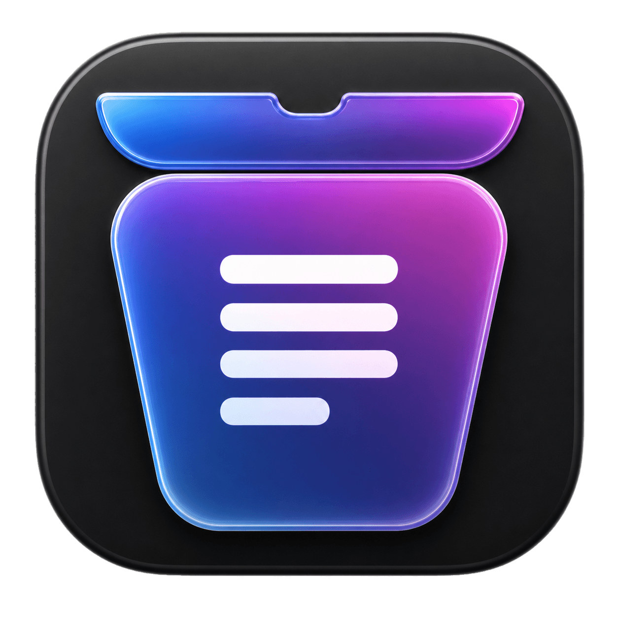 CueNotch teleprompter app icon